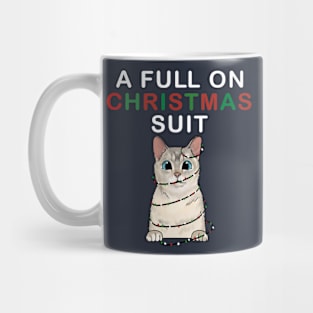 A Full On Christmas Suit Mug